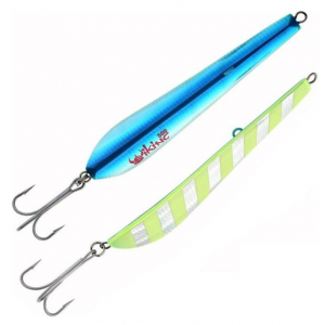 Пилькер Viking Jig светящийся 1000гр (02 Silver Blue Lumo)