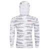 Футболка Pike Sunshield Hoodie, Print Camo Grey M
